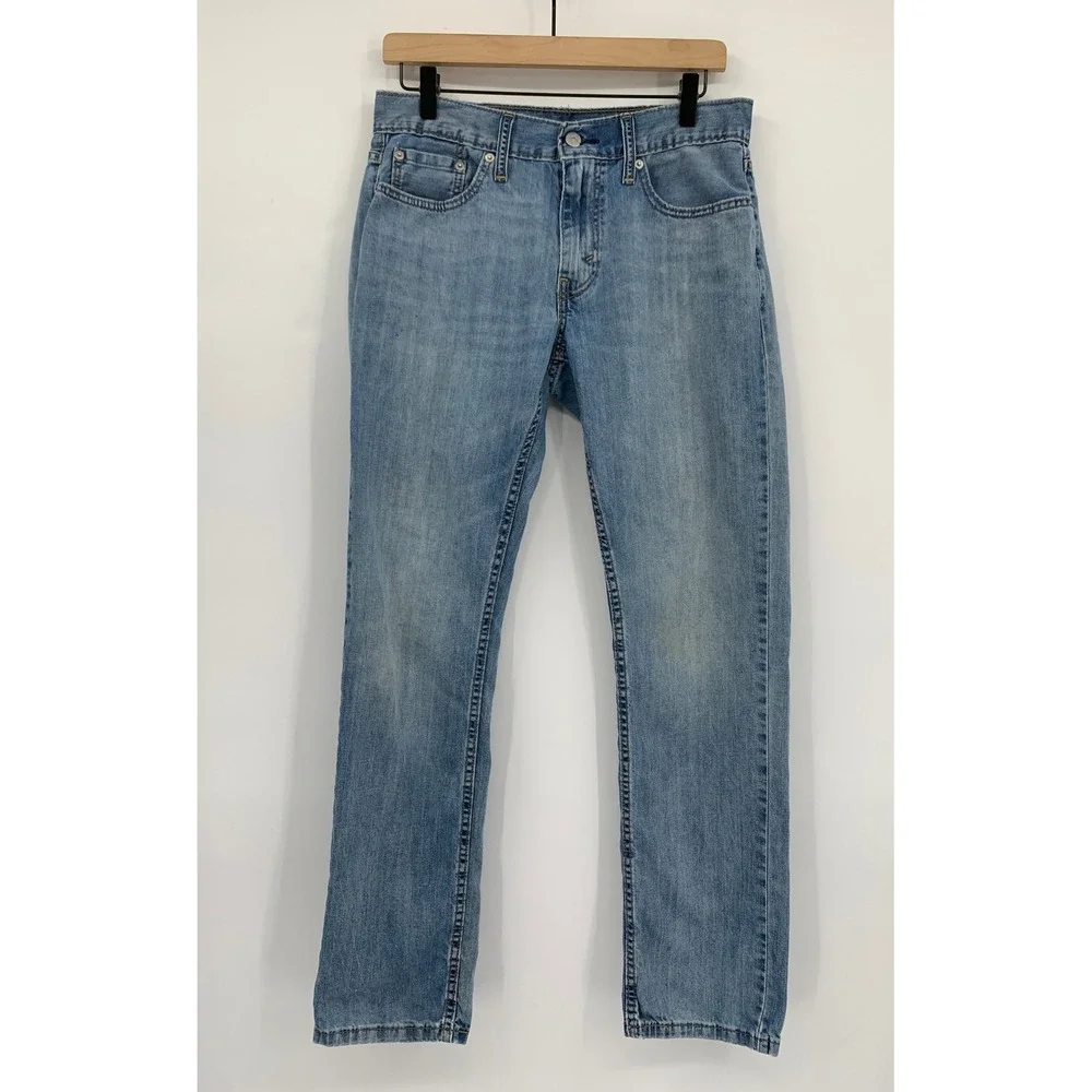 Levis 559 Jeans Mens 30x34 Blue Relaxed Straight Leg Denim Pants